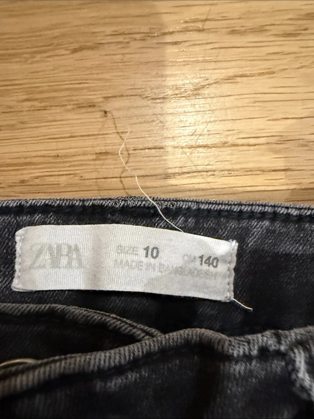 Zara Black Skinny High-Rise Jeans